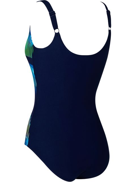 Zoggs Adjustable Scoopback One Piece - Circus