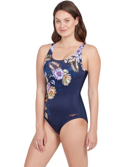 Zoggs Adjustable Scoopback One Piece - Enigma