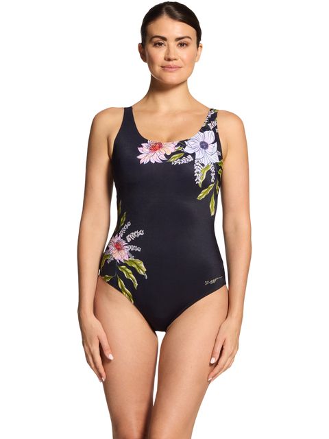 Zoggs Adjustable Scoopback One Piece - Freesia