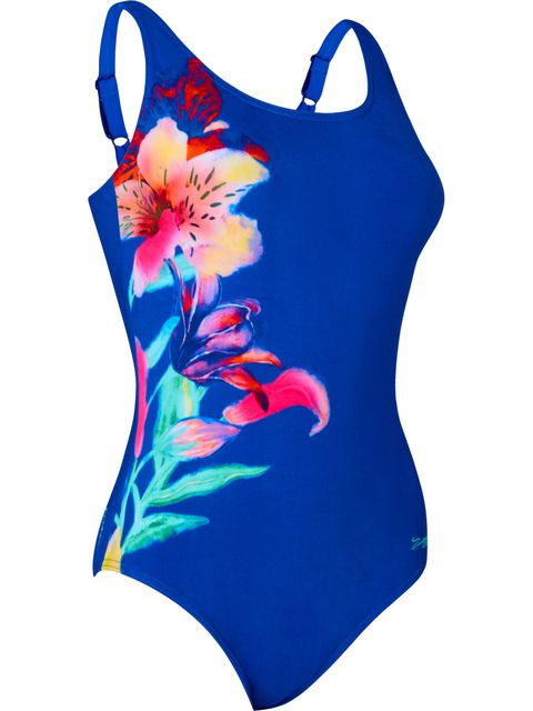 Zoggs Adjustable Scoopback One Piece - Paradiso