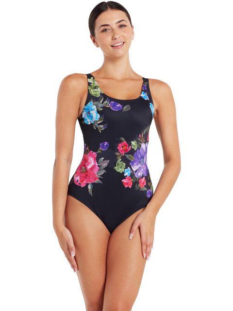 Zoggs Adjustable Scoopback One Piece - Sea Velvet