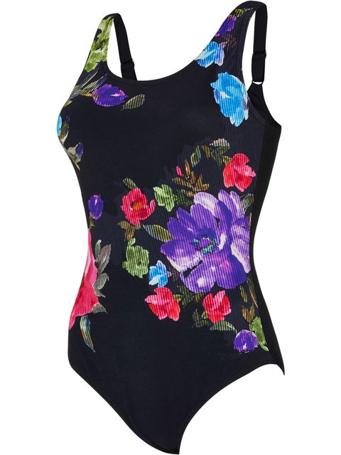 Zoggs Adjustable Scoopback One Piece - Sea Velvet