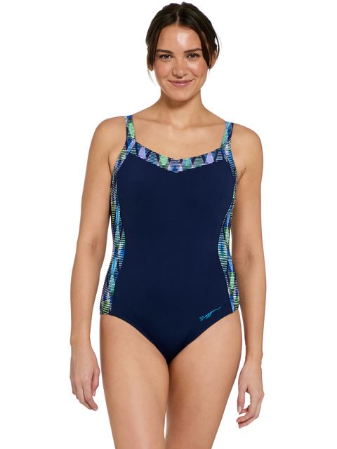 Zoggs Ankor Clipback One Piece - Circus