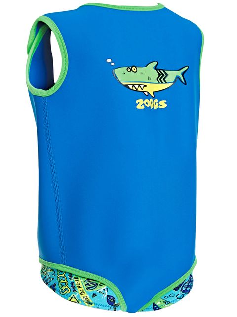 Zoggs Blue China Baby Wrap Neoprene