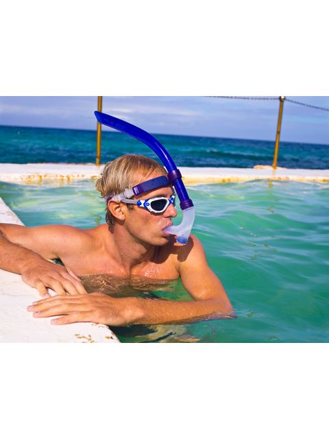 Zoggs Centre Snorkel - Blue