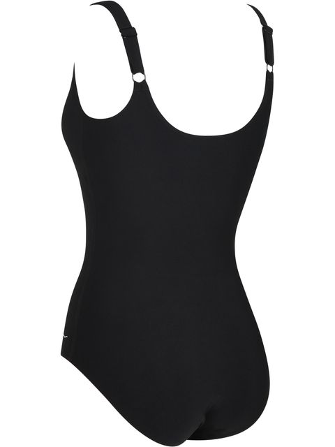 Zoggs Cottesloe Adjustable Scoopback One Piece - Black