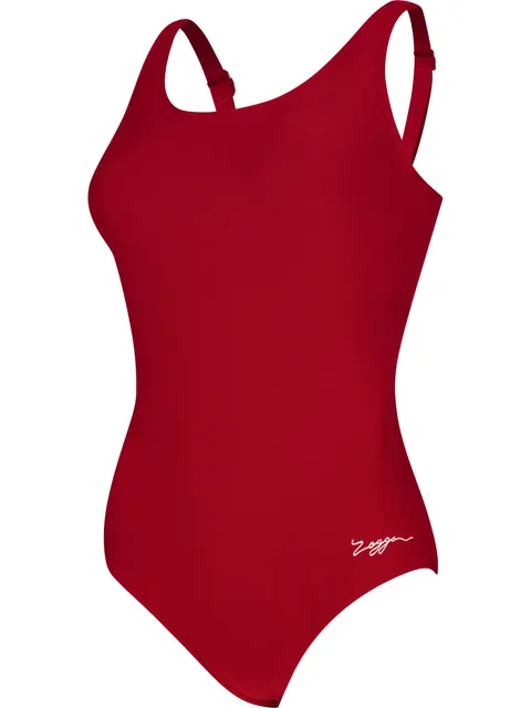 Zoggs Cottesloe Adjustable Scoopback One Piece - Dark Red
