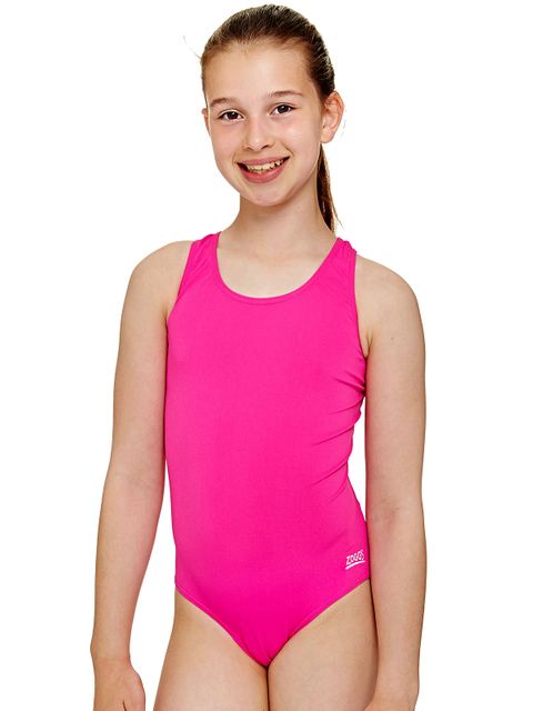 Zoggs Cottesloe Pink Girls One Piece