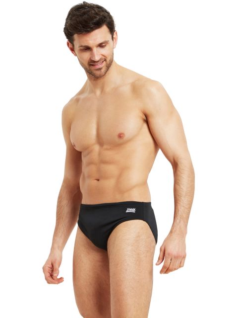 Zoggs Cottesloe Racer Briefs - Black