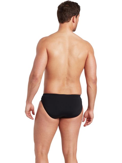 Zoggs Cottesloe Racer Briefs - Black