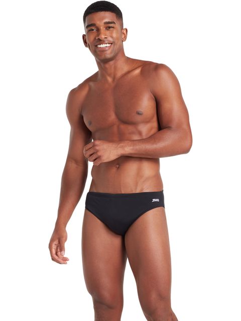 Zoggs Cottesloe Racer Briefs - Black