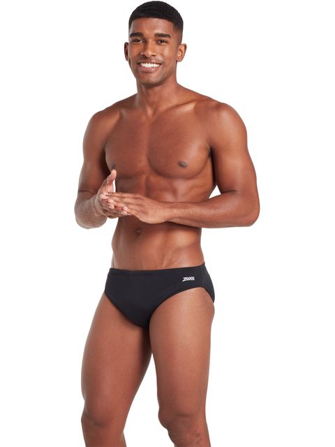 Zoggs Cottesloe Racer Briefs - Black