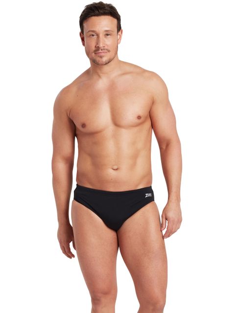 Zoggs Cottesloe Racer Briefs - Black