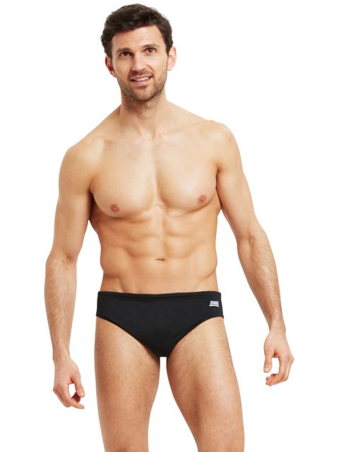 Zoggs Cottesloe Racer Briefs - Black