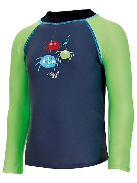 Zoggs Critters Toddler Boys Long Sleeve Sun Top