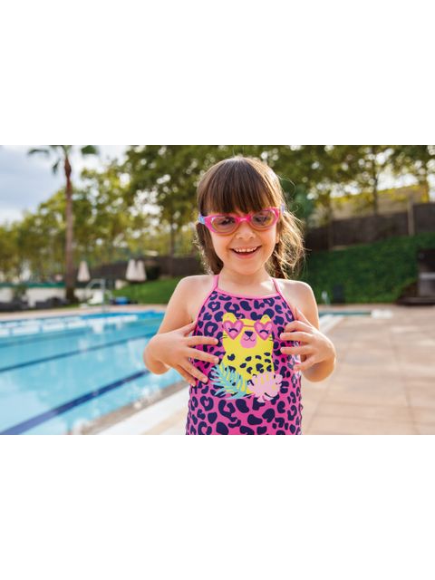 Zoggs Crossback One Piece - Kitten Safari