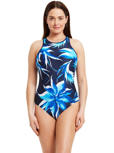 Zoggs Crossback One Piece - Ocean Treasure