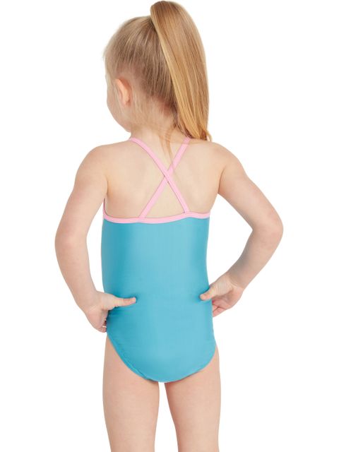 Zoggs Crossback One Piece - Pine Time