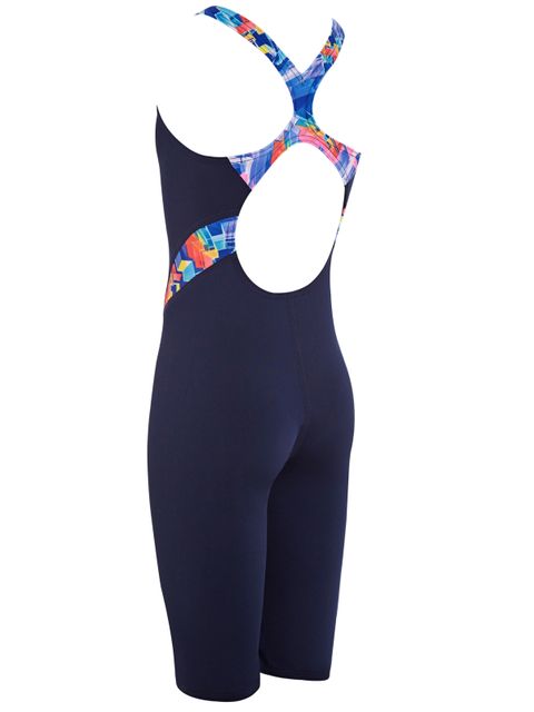 Zoggs Digital Geo Girls Legsuit