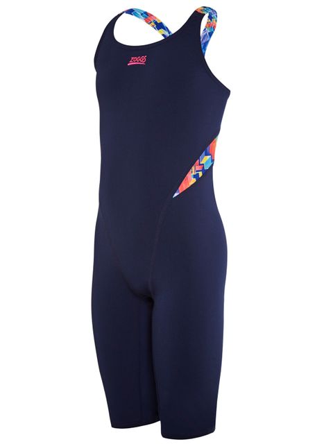 Zoggs Digital Geo Girls Legsuit