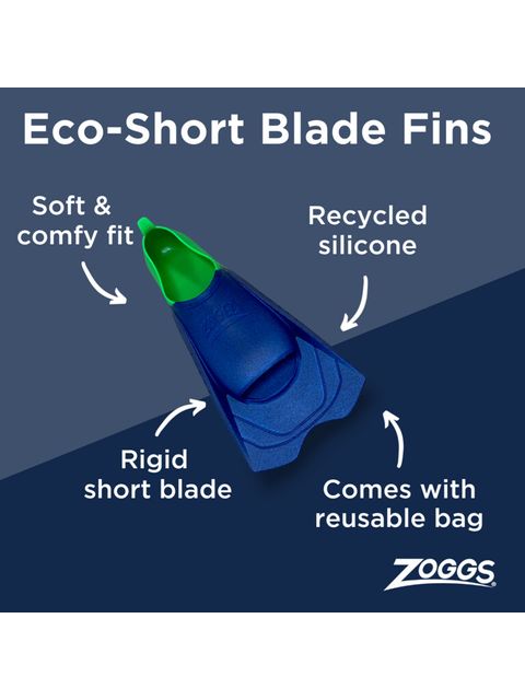 Zoggs Eco Short Blade Fins