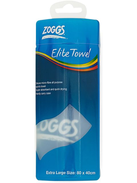 Zoggs Elite Microfibre Towel - Black