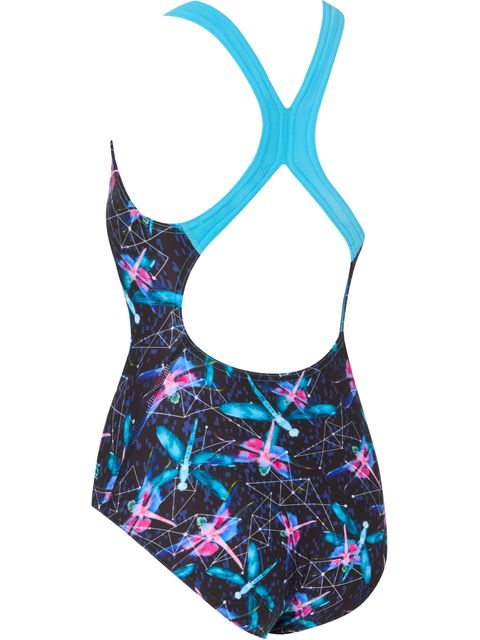 Zoggs Flyback Girls One Piece - Dragonfly
