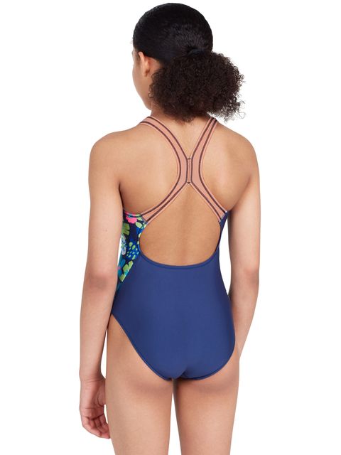 Zoggs Flyback One Piece - Cosmic Flower