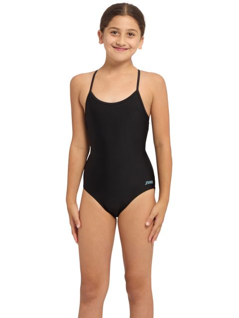Zoggs Freedom Period Sprintback One Piece - Black