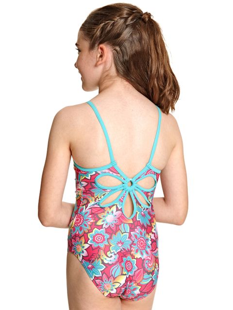 Zoggs Garden Party Yaroomba Girls One Piece