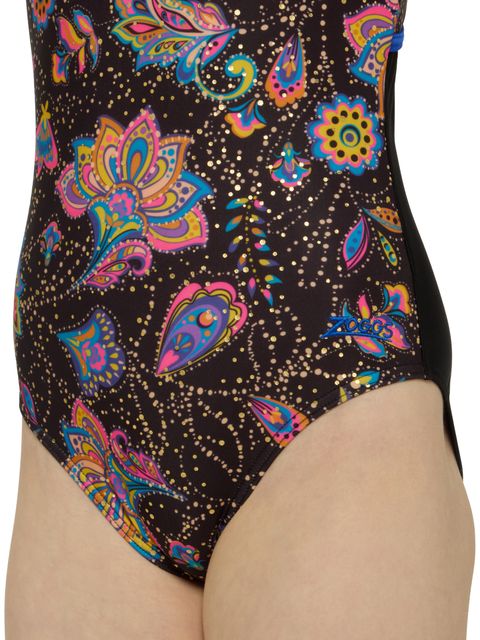 Zoggs Hi Front Crossback One Piece - Casablanca