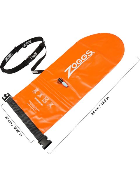 Zoggs Hi Viz Swim Buoy - Orange