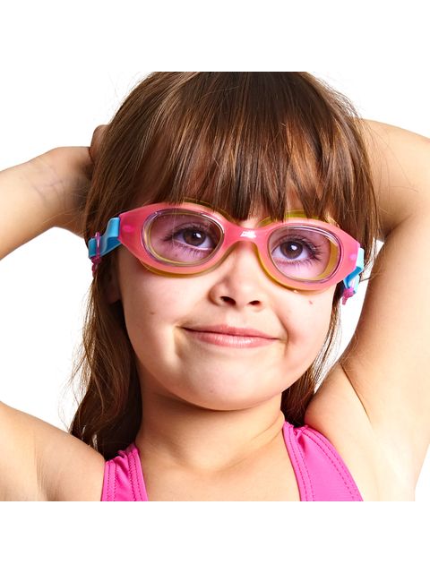 Zoggs Little Sonic Air Goggles - Purple Tint/Pink/Blue