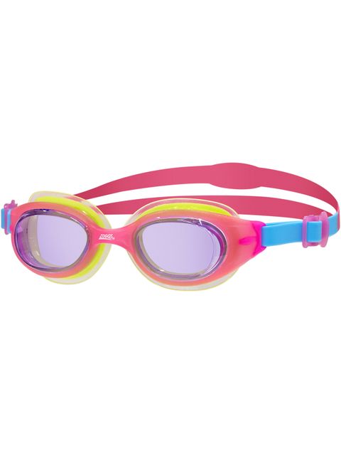 Zoggs Little Sonic Air Goggles - Purple Tint/Pink/Blue