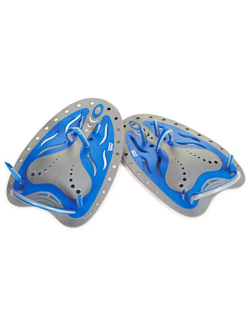 Zoggs Matrix Hand Paddles - Blue & Grey