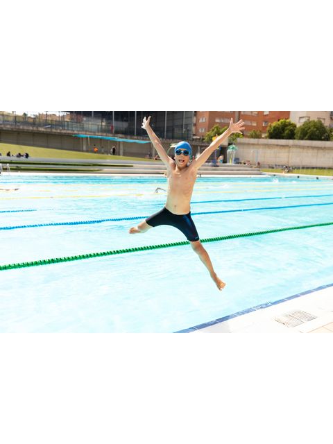 Zoggs Mid Jammers - Extender Light Blue