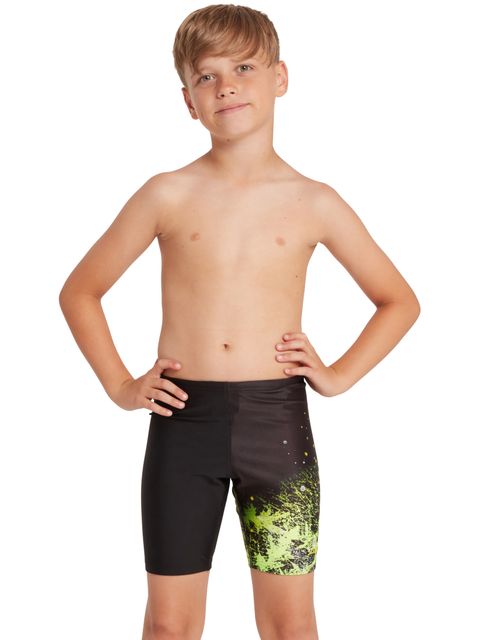 Zoggs Mid Jammers - Wired Lime