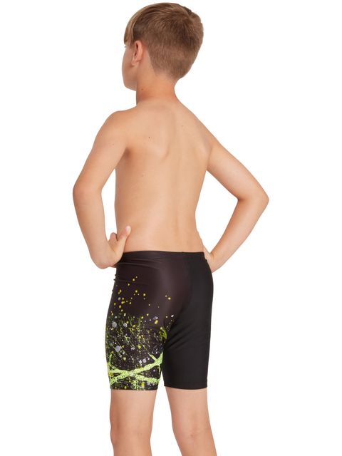 Zoggs Mid Jammers - Wired Lime