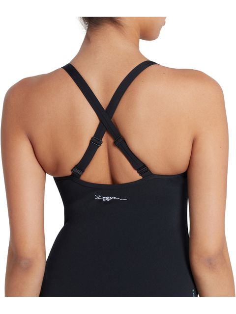 Zoggs Multiway One Piece - Black