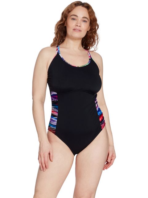 Zoggs Multiway One Piece - Prism Geo