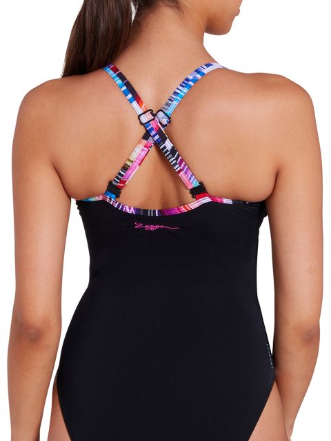 Zoggs Multiway One Piece - Prism Geo