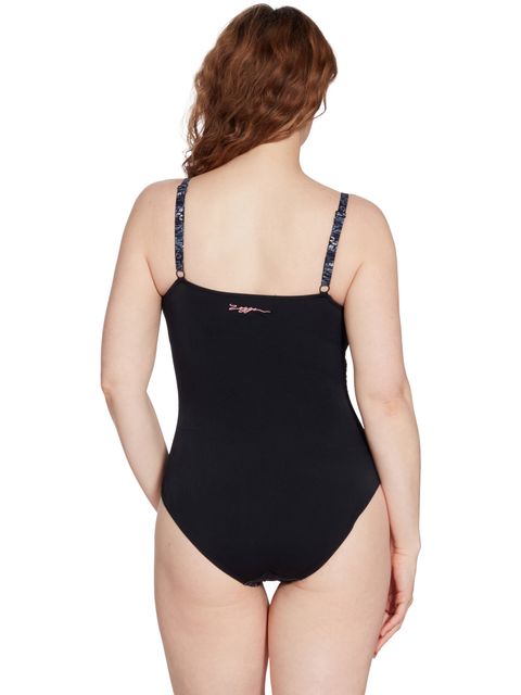 Zoggs Mystery Classic Back One Piece - Dusk