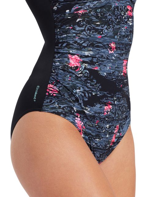Zoggs Mystery Classic Back One Piece - Dusk
