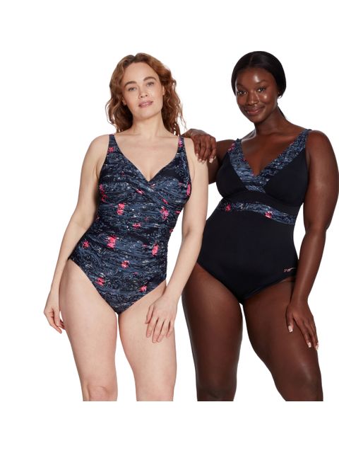 Zoggs Mystery Classic Back One Piece - Dusk