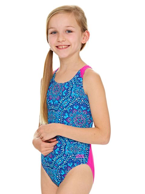 Zoggs Native Spirit Flyback Girls One Piece