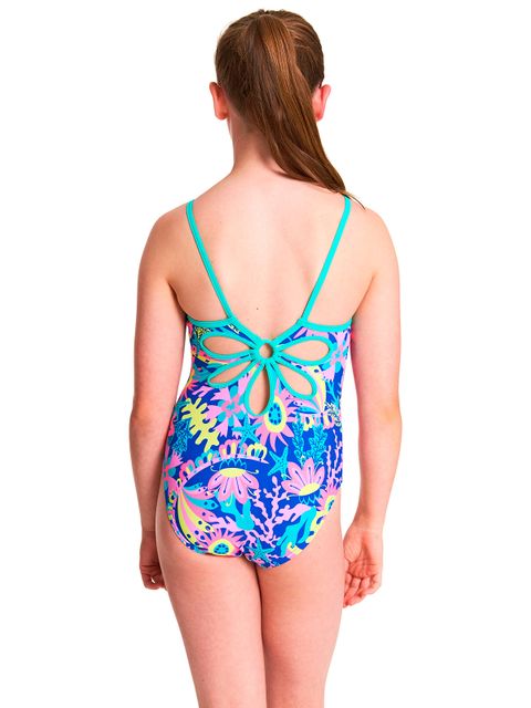 Zoggs Ocean Play Yaroomba Girls One Piece