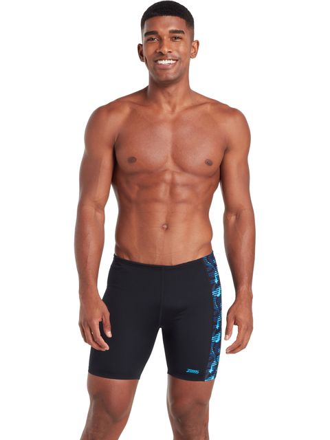 Zoggs Panelled Mid Jammers - Glare