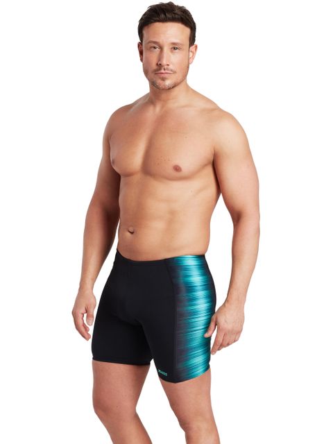 Zoggs Panelled Mid Jammers - Pipeline