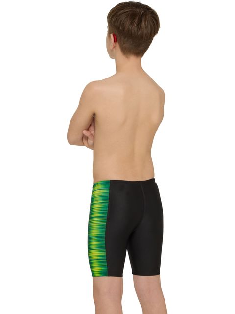 Zoggs Panelled Mid Jammers - Pipeline Green