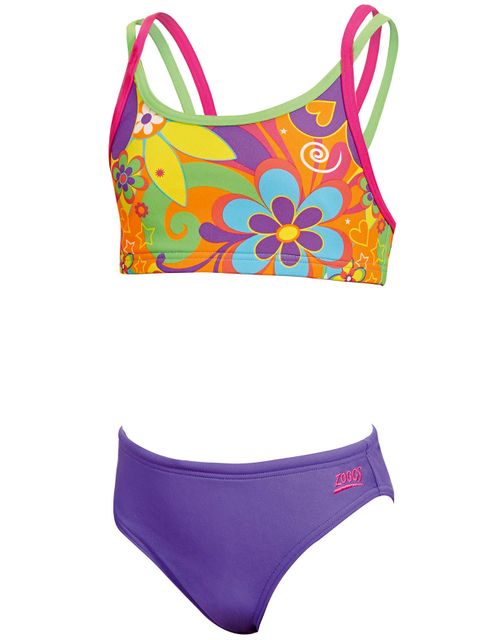 Zoggs Party Girls Sports Bikini Set